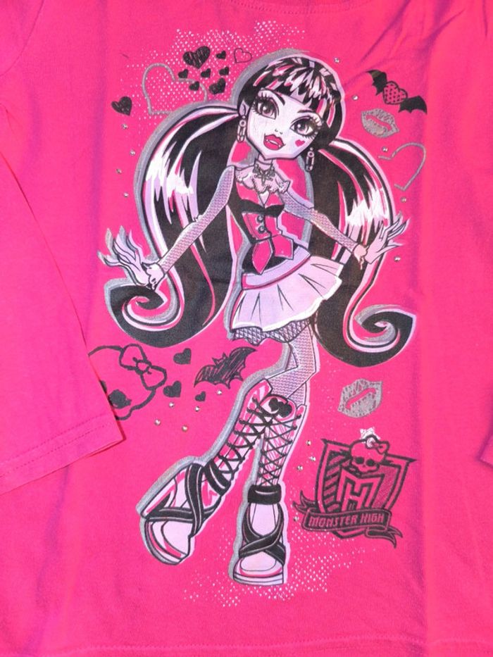 Tee-shirt manches longues Monster High - photo numéro 2