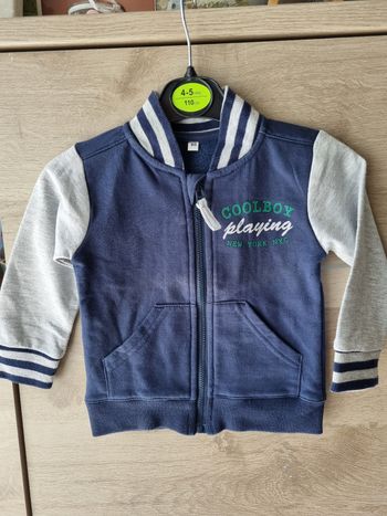 Gilet zeeman 18 mois 