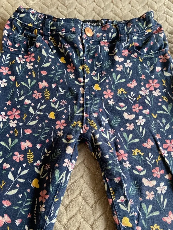 Pantalon à fleur - photo numéro 2