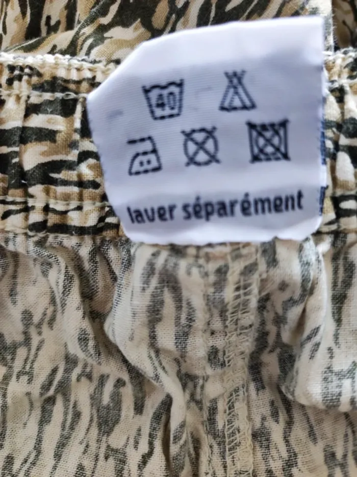 Pantalon en coton taille L - photo numéro 5