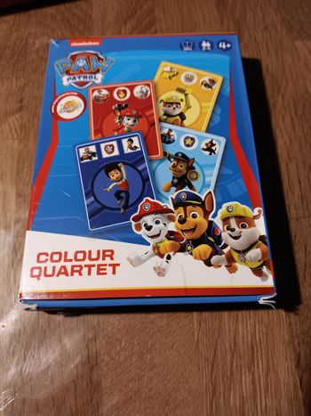 Jeu des 4 couleurs Pat Patrouille