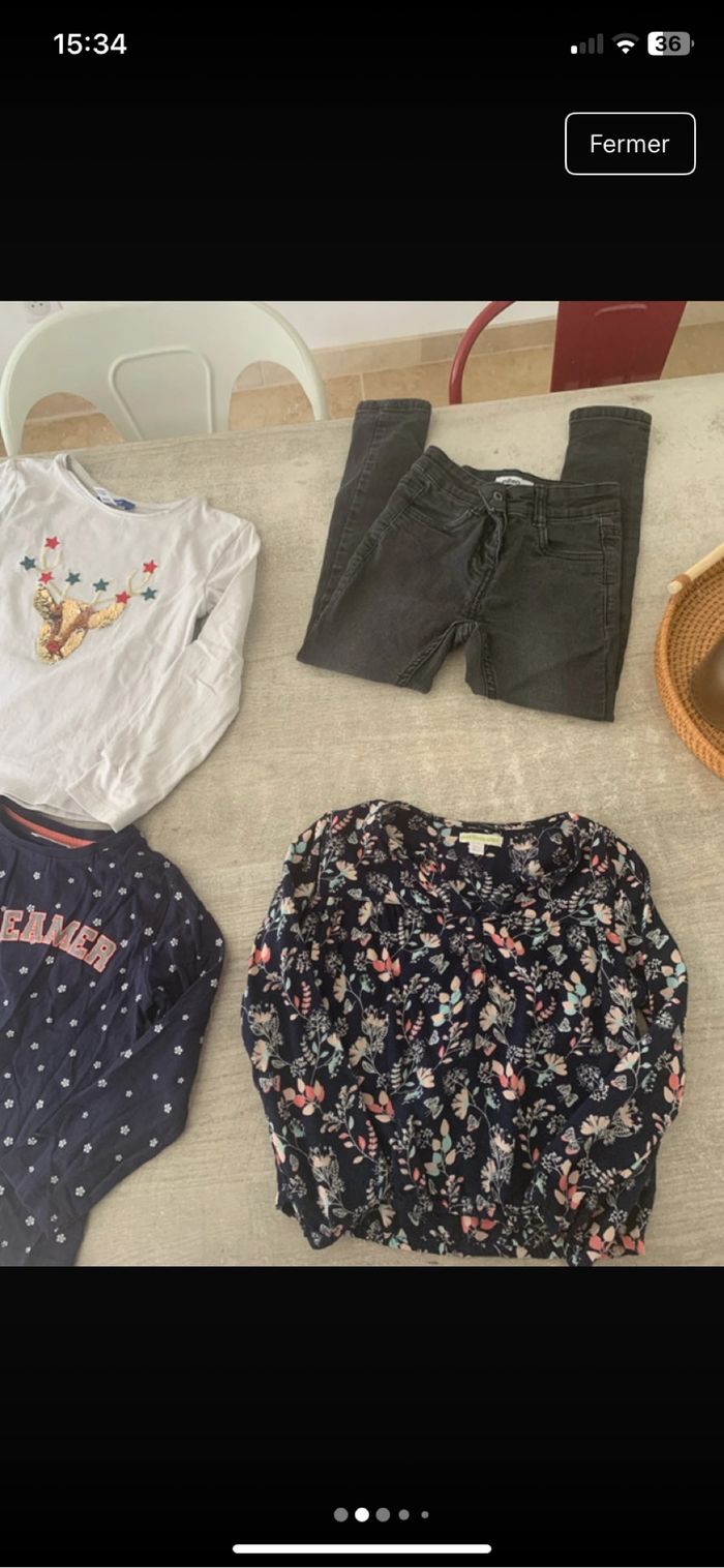 Lit de vêtements fille 4 ans - photo numéro 2