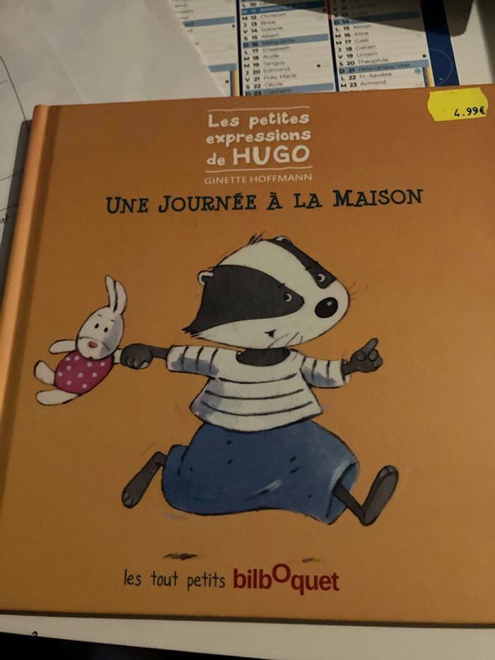 Les petites expressions de Hugo une journée à la maison