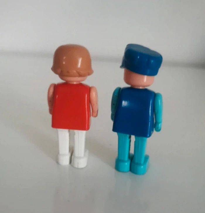 Lot de 2 personnage tomy train femme conducteur - photo numéro 2