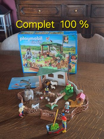 Playmobil mini zoo parc animalier 6635