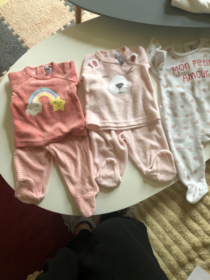 Lot de 3 pyjamas 3 mois