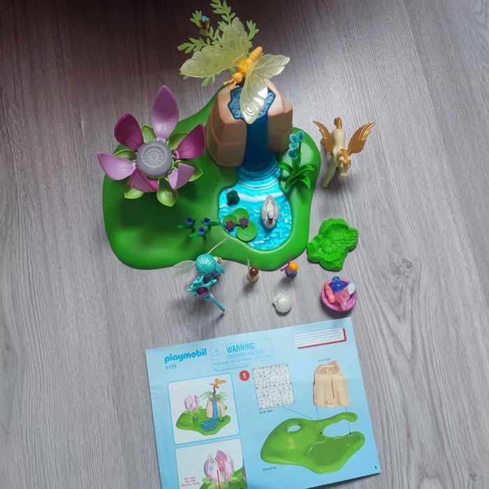 Playmobil 9135 clairière enchantée manque une branche et l'éponge du coquillage - photo numéro 3