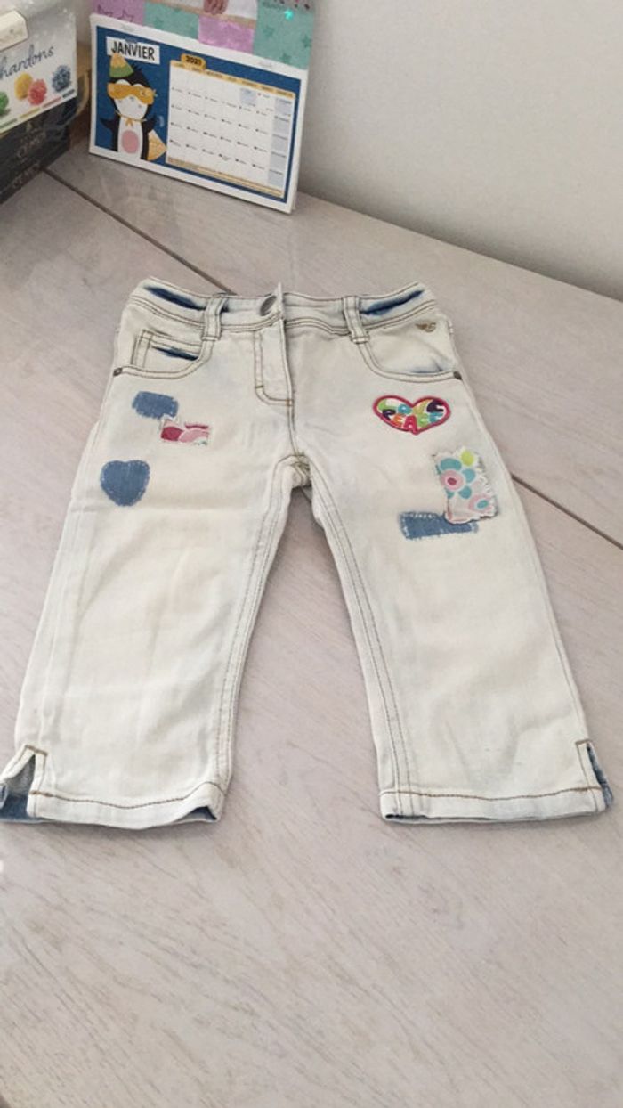 Pantacourt jeans 6 ans Esprit