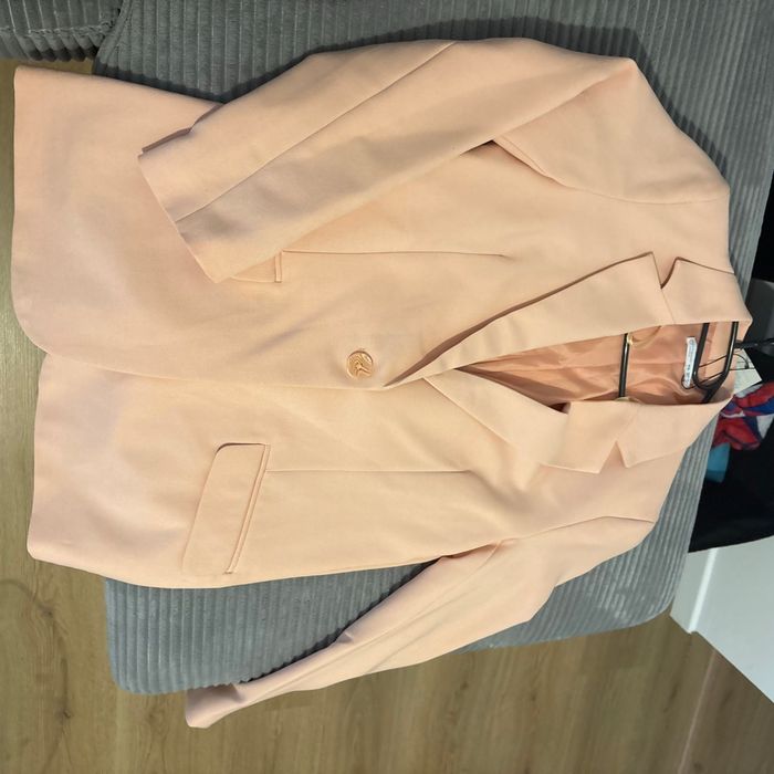 Ensemble blazer et short jupe