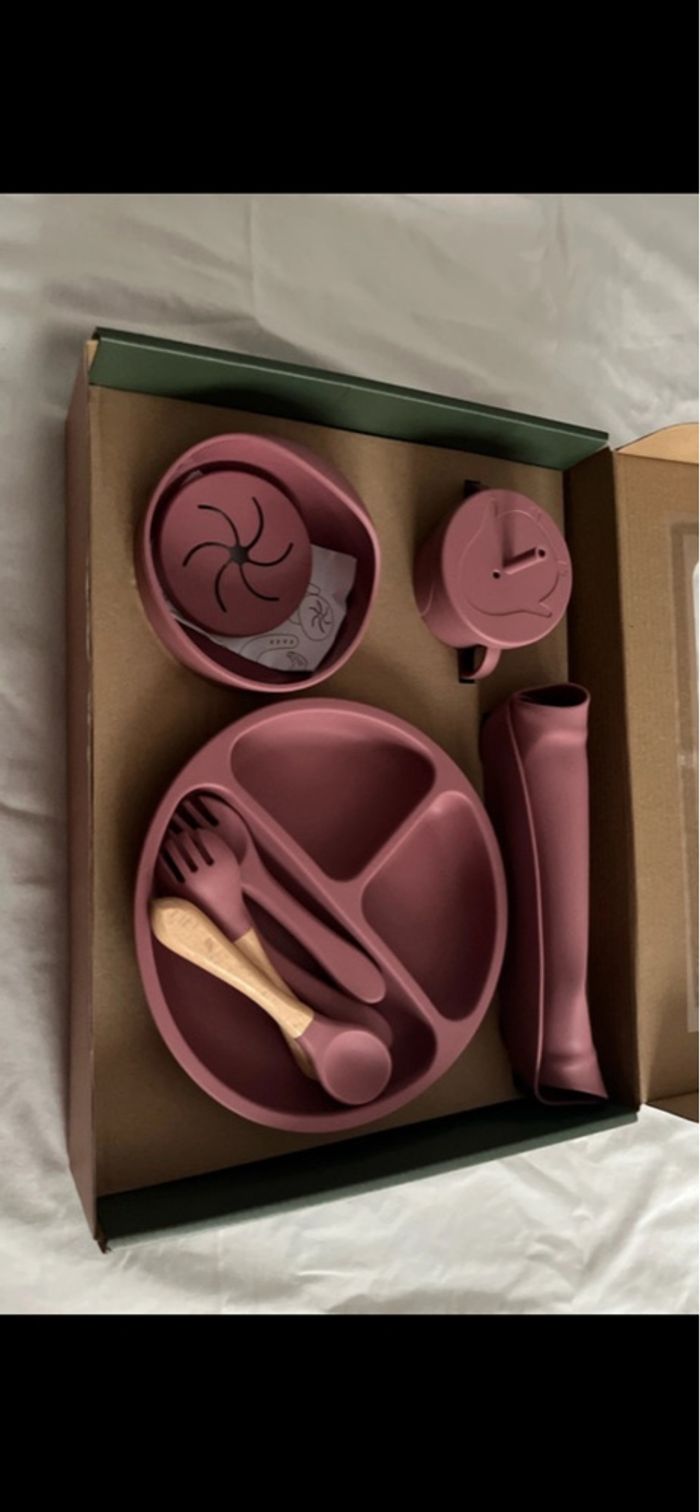 Set de repas en silicone pour enfant 10 pièces - photo numéro 7