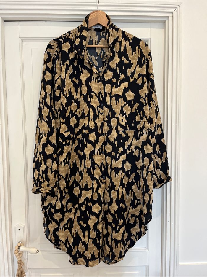 Chemise  tunique longue  imprimée - photo numéro 2