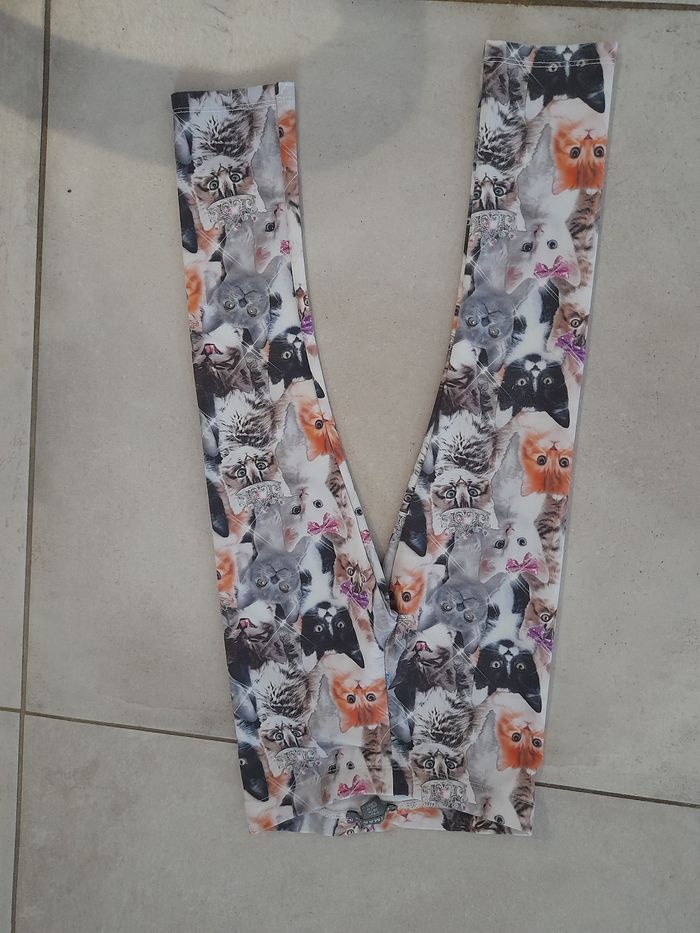 legging chatons fille