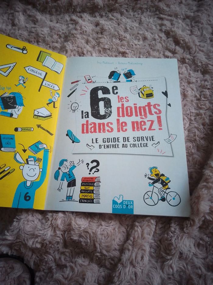 Livre la 6e les doigts dans le nez - photo numéro 4