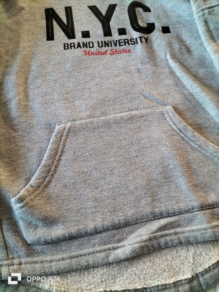 Garçon 10 ans 🖤 Sweat à capuche - photo numéro 3