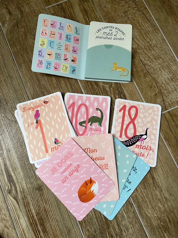 Cartes Étapes «mes 2 premières années » - photo numéro 4