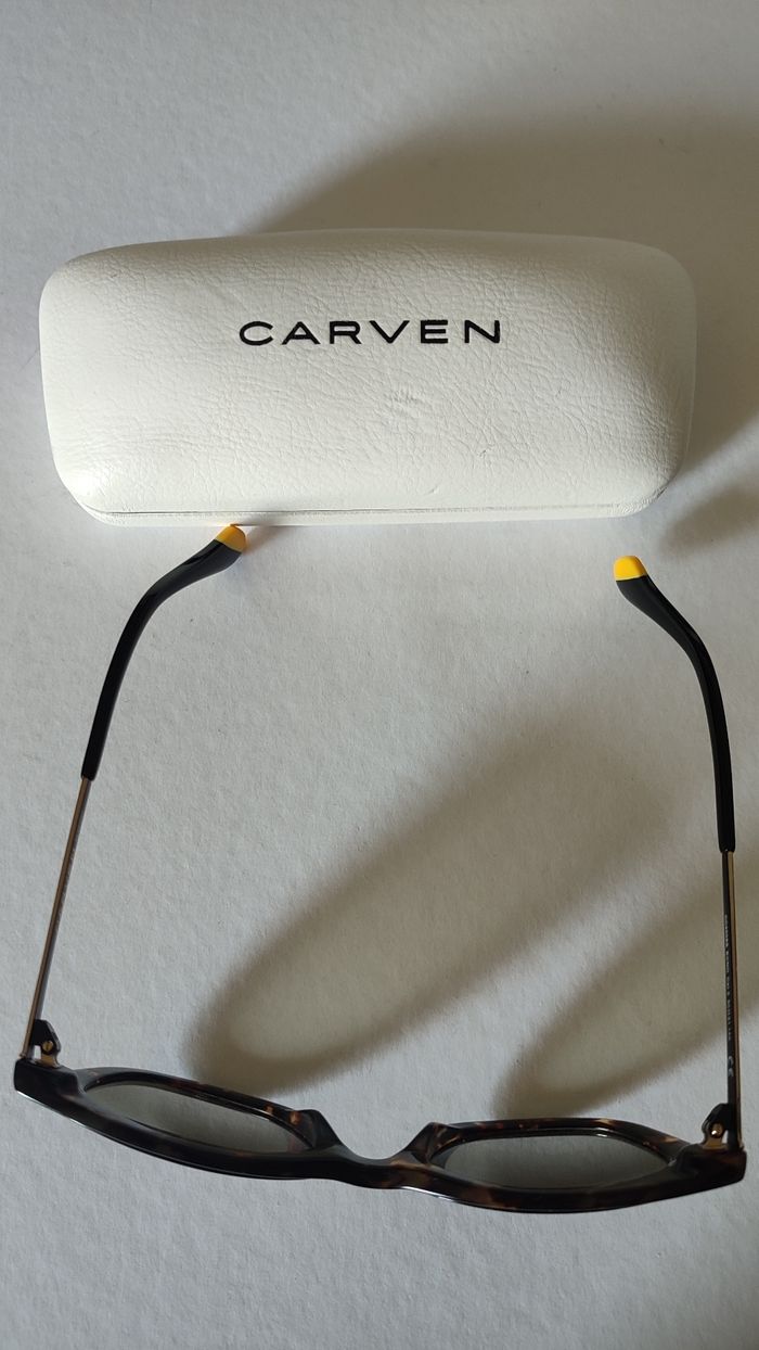 Lunettes soleil Carven écaille de tortue - photo numéro 7