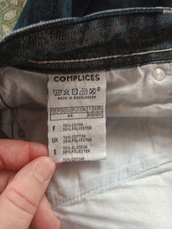 Short en jean Homme Complices taille 44 - photo numéro 10
