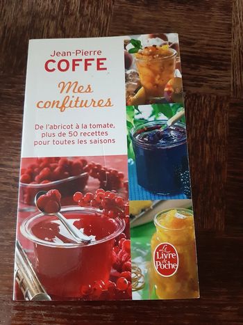 Livre recettes confitures J.P Coffe