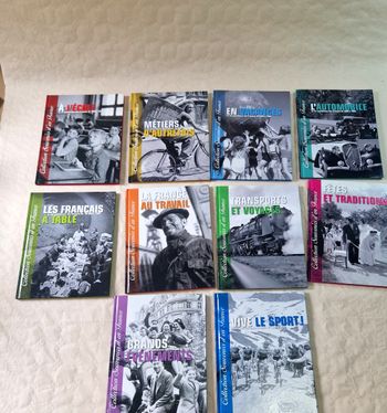 Lot livres collection souvenirs d'en France  , tome 1 a 10
