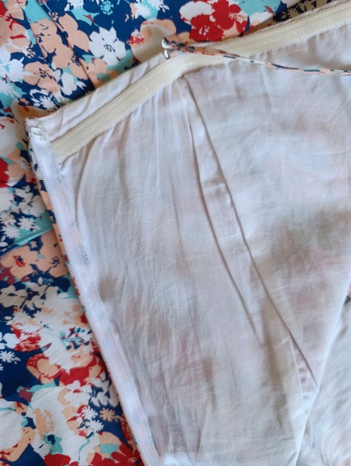 Robe d'été fleuri bretelle camaïeu t40-42 - photo numéro 6