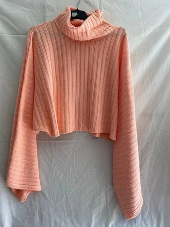 pull col roule PrettyLittleThing abricot taille M