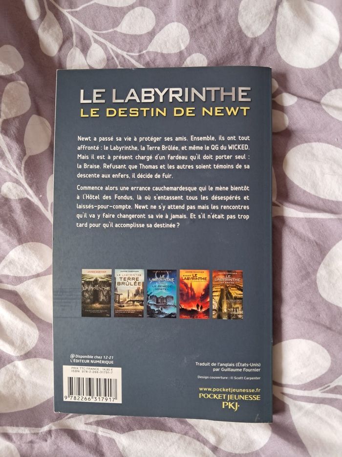 Livre le destin de Newt - photo numéro 2