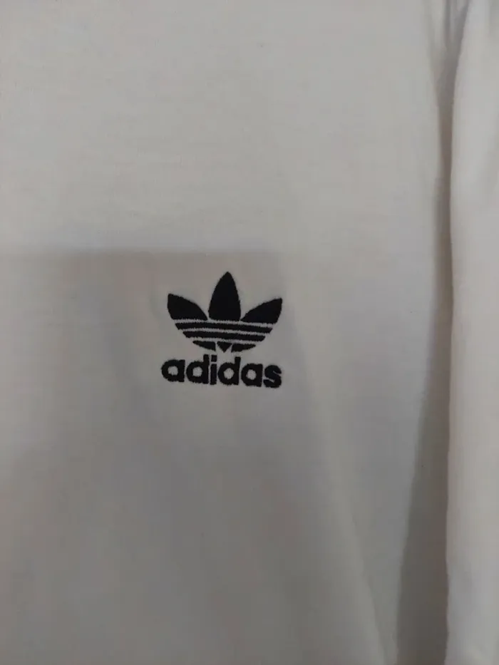 Adidas blanc – Taille XL – 100% coton - photo numéro 2