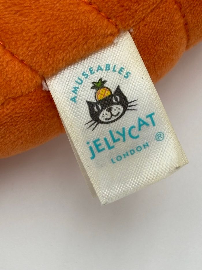 Peluche Carotte Jellycat - très bon état - photo numéro 4