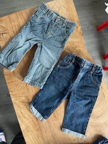 Lot 2 jeans bébé garçon