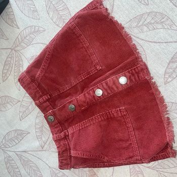 Jupe velour