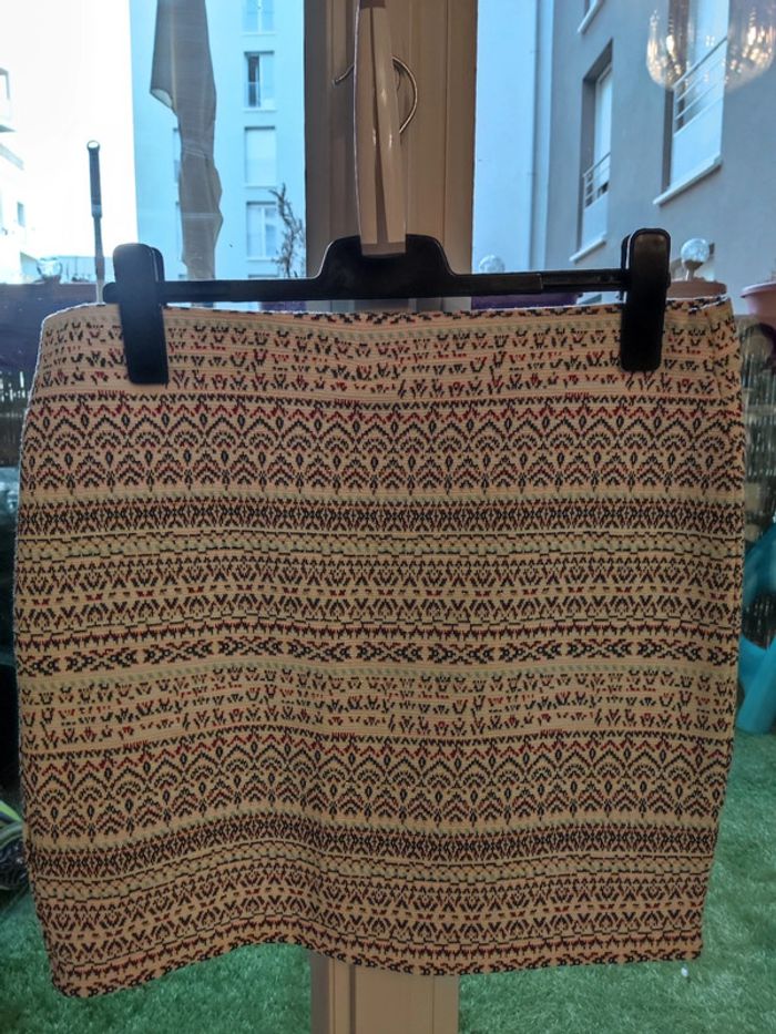 Jupe blanche élastique XL