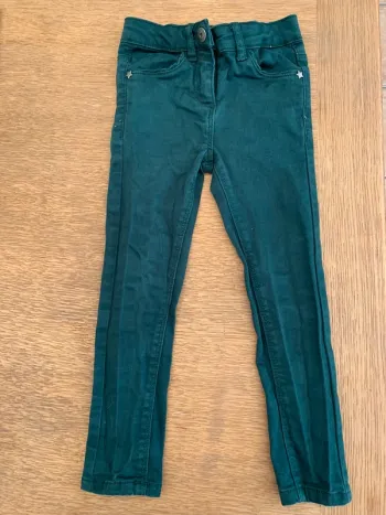 Pantalon vert sapin 3 ans verbaudet