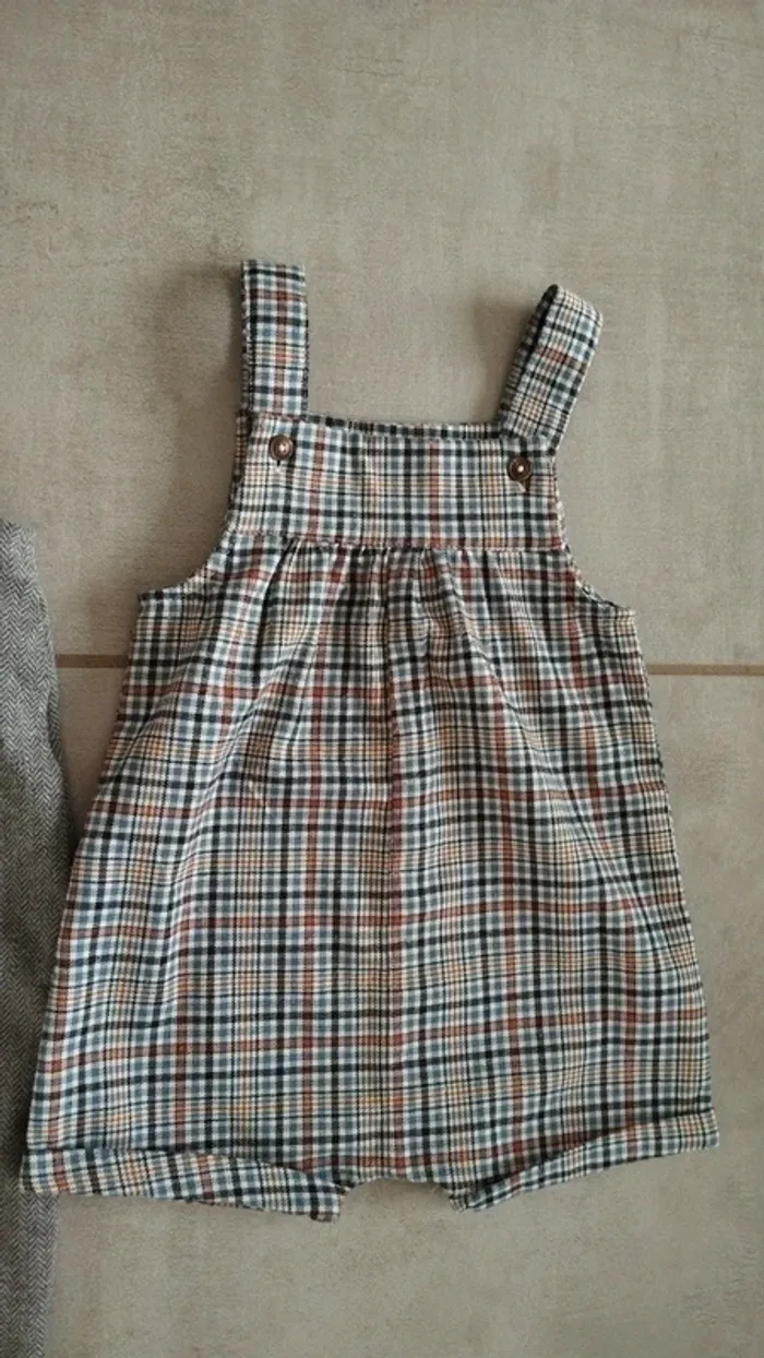 Lot de 2 salopettes garçon 24 mois Kiabi Vertbaudet - photo numéro 5
