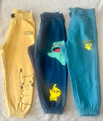 Lot de 3 joggings Pokémon taille 4ans