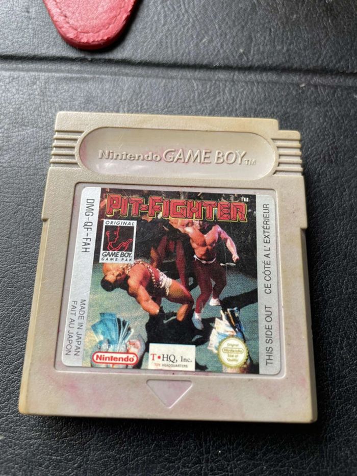 Jeu Game Boy Pit-Fighter Nintendo