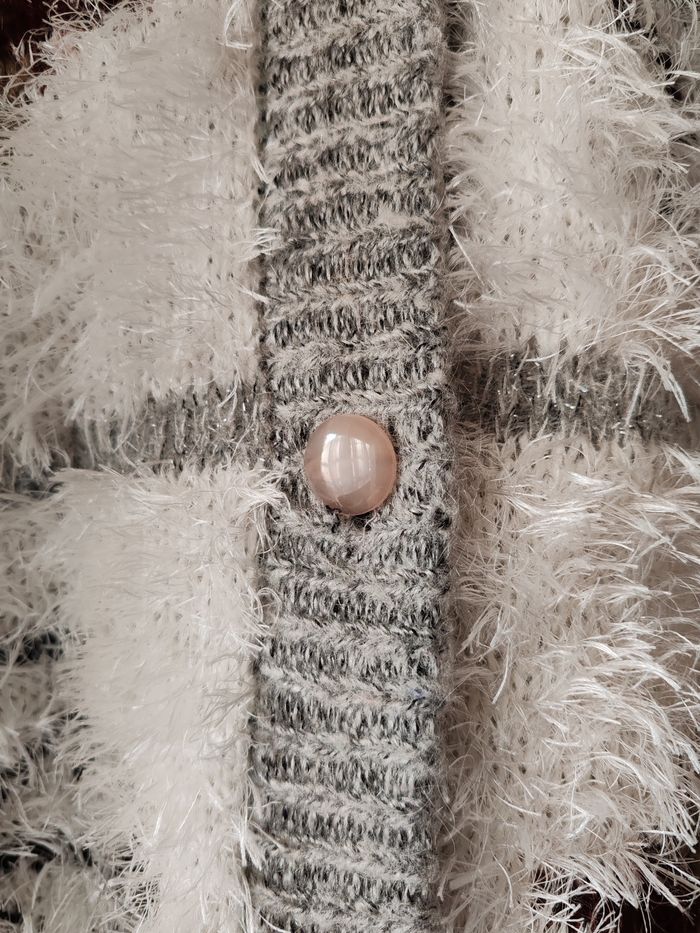 Veste laine poilu - photo numéro 5