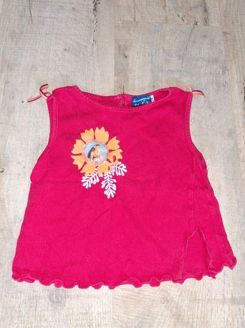 Tee shirt manche courte fille 3 ans