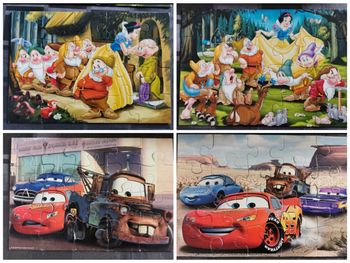 Lot 4 puzzle 20 pieces