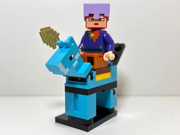 Figurine Minecraft type lego