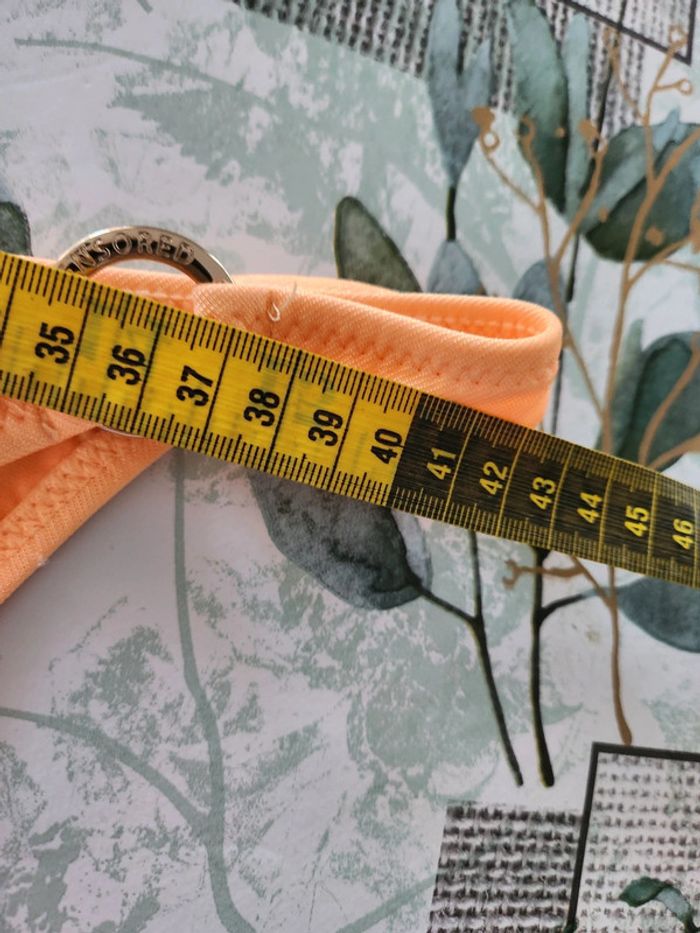 Bas de maillot orange et corail - photo numéro 6