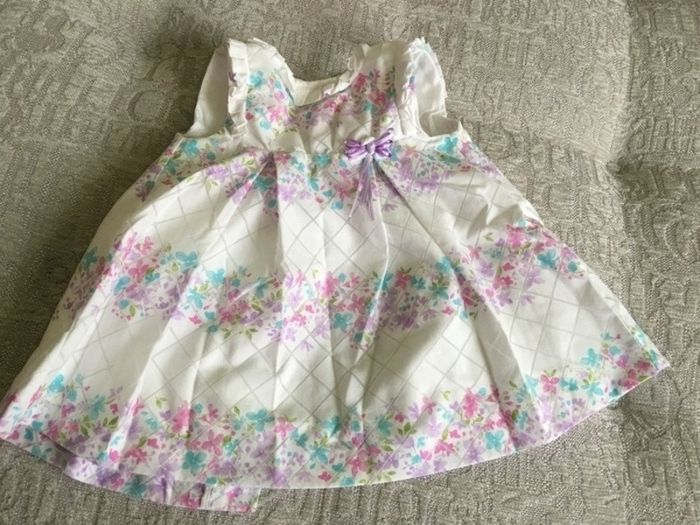 Robe été pour fille 4/6 mois