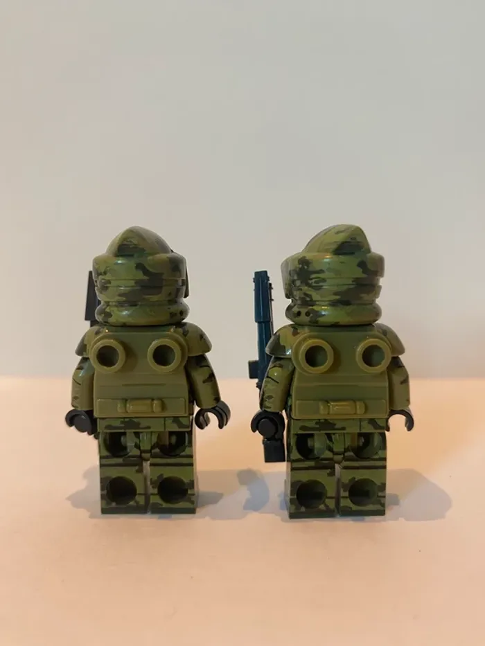 Figurine type lego 2 clones Kashyyks. Star Wars - photo numéro 3