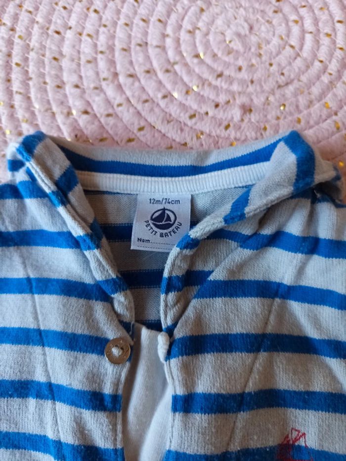 Combinaison short 12 mois petit bateau. - photo numéro 6