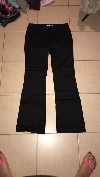 Pantalon camaïeu noir