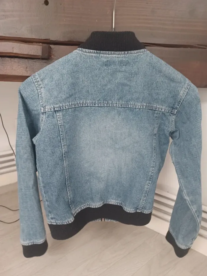 Veste en jean enfant fille 14 ans in extenso - photo numéro 2