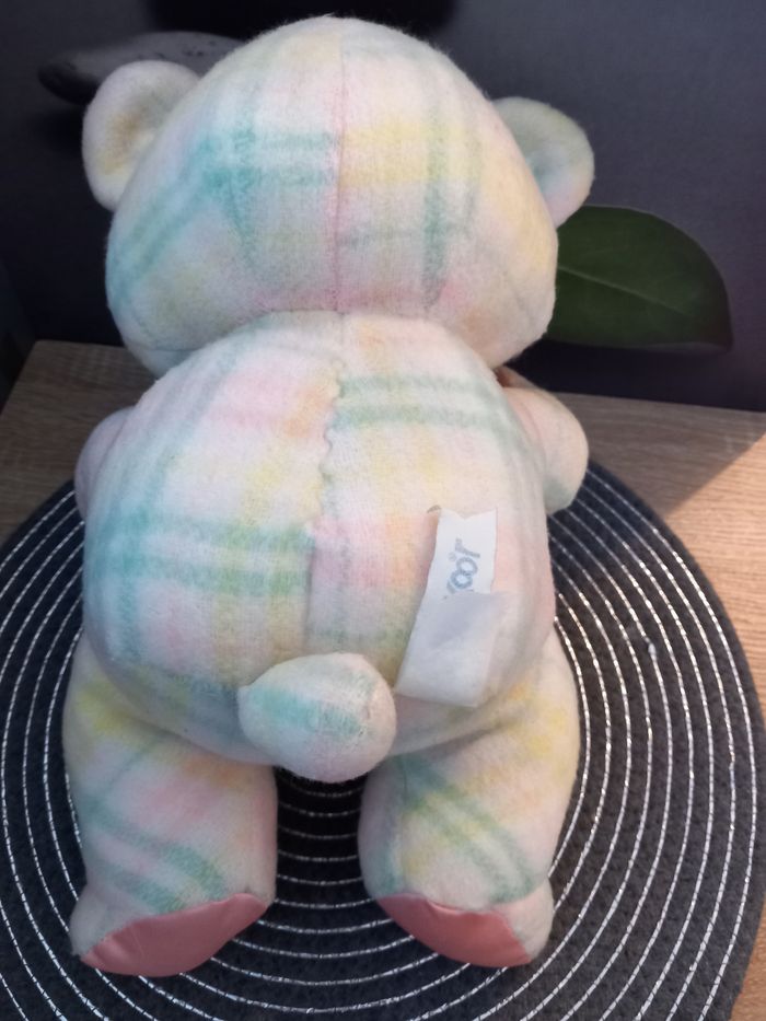 Peluche ours snuzzels playskool 1987 vintage 36cm - photo numéro 8