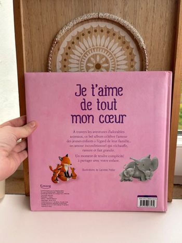 Livre je t’aime de tout mon cœur - photo numéro 3