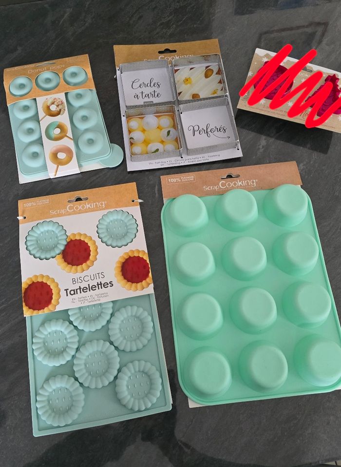 Lot 4 produits Scrapcooking