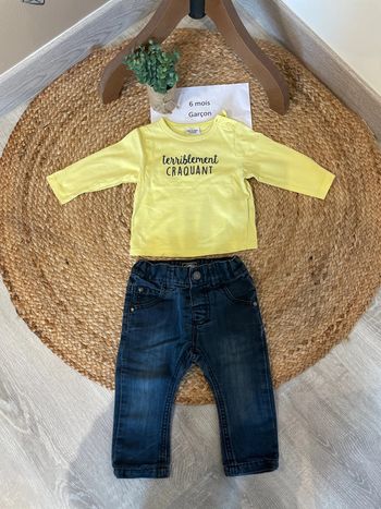 Ensemble garçon 6 mois