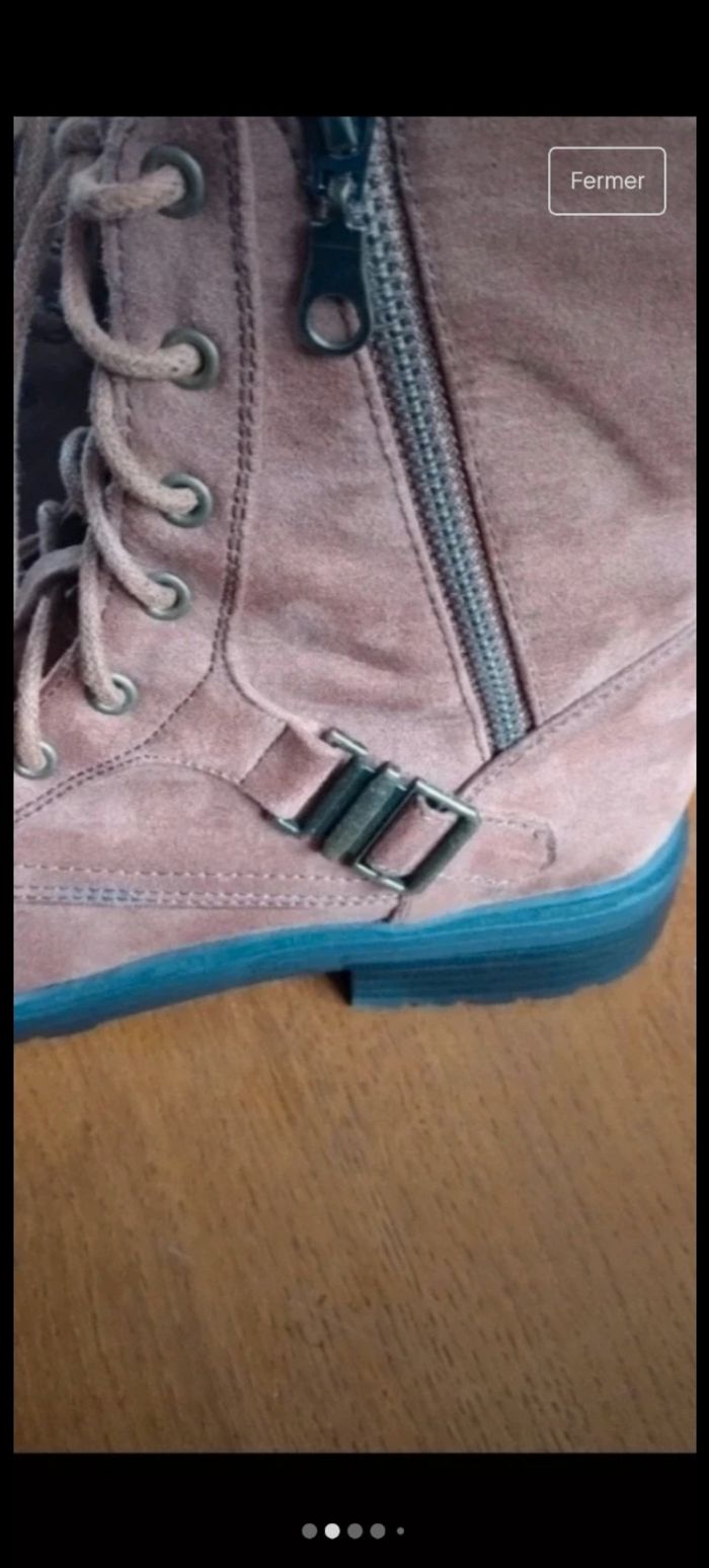 Bottine nubuck - photo numéro 2